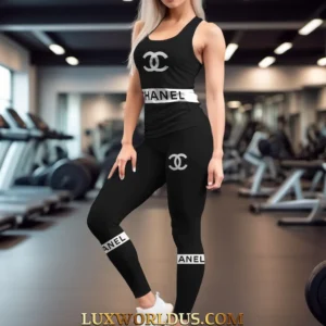 CHANEL TANKTOP LEGGINGS